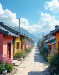 七彩漁村童話世界｜中國的“五漁村”、“彩虹村”｜“彩色王國”