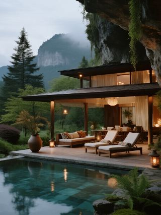 신농가 대구호 가족 여행 후베이 가을 절경 아이와 함께 유화 비밀의 숲을 열다