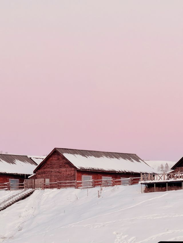 阿勒泰的冬，藏著禾木的藍調浪漫