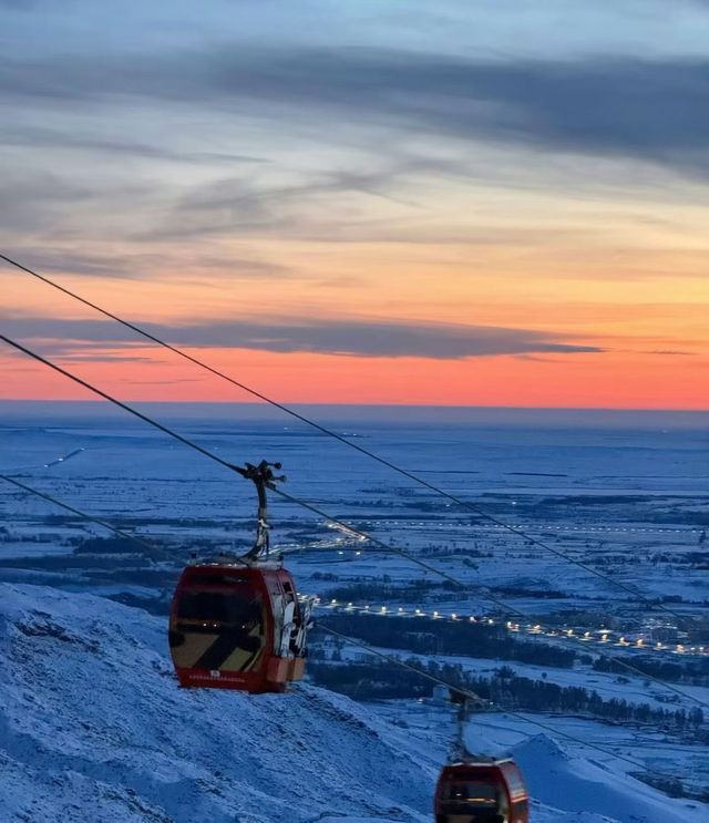 阿勒泰的日落這輩子最浪漫的視覺盛宴 阿勒泰的日落這輩子最浪漫的視覺盛宴