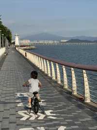 避開人擠人深圳灣親子騎行攻略,新手友好