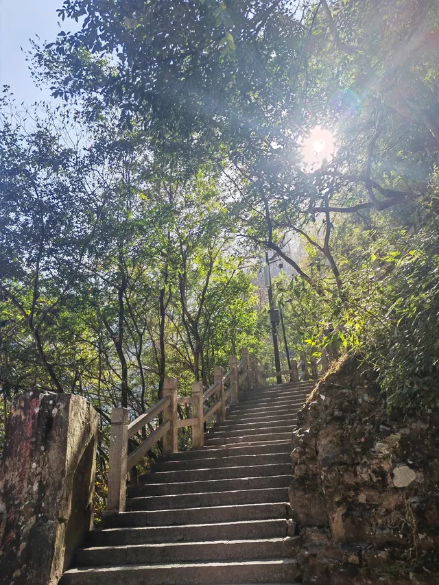 每週一山百丈漈帶娃闖進瀑布的武俠世界