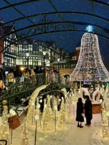 冬日札幌必打卡！白色戀人公園點燈全攻略