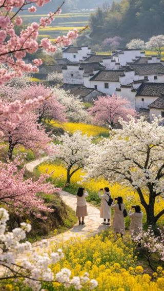 มณฑลอานฮุยตอนใต้: คู่มือชมดอกไม้บานสะพรั่งในฤดูใบไม้ผลิ | คู่มือสุดยอดสำหรับการตามหาดอกไม้บานในเดือนมีนาคมและเมษายน