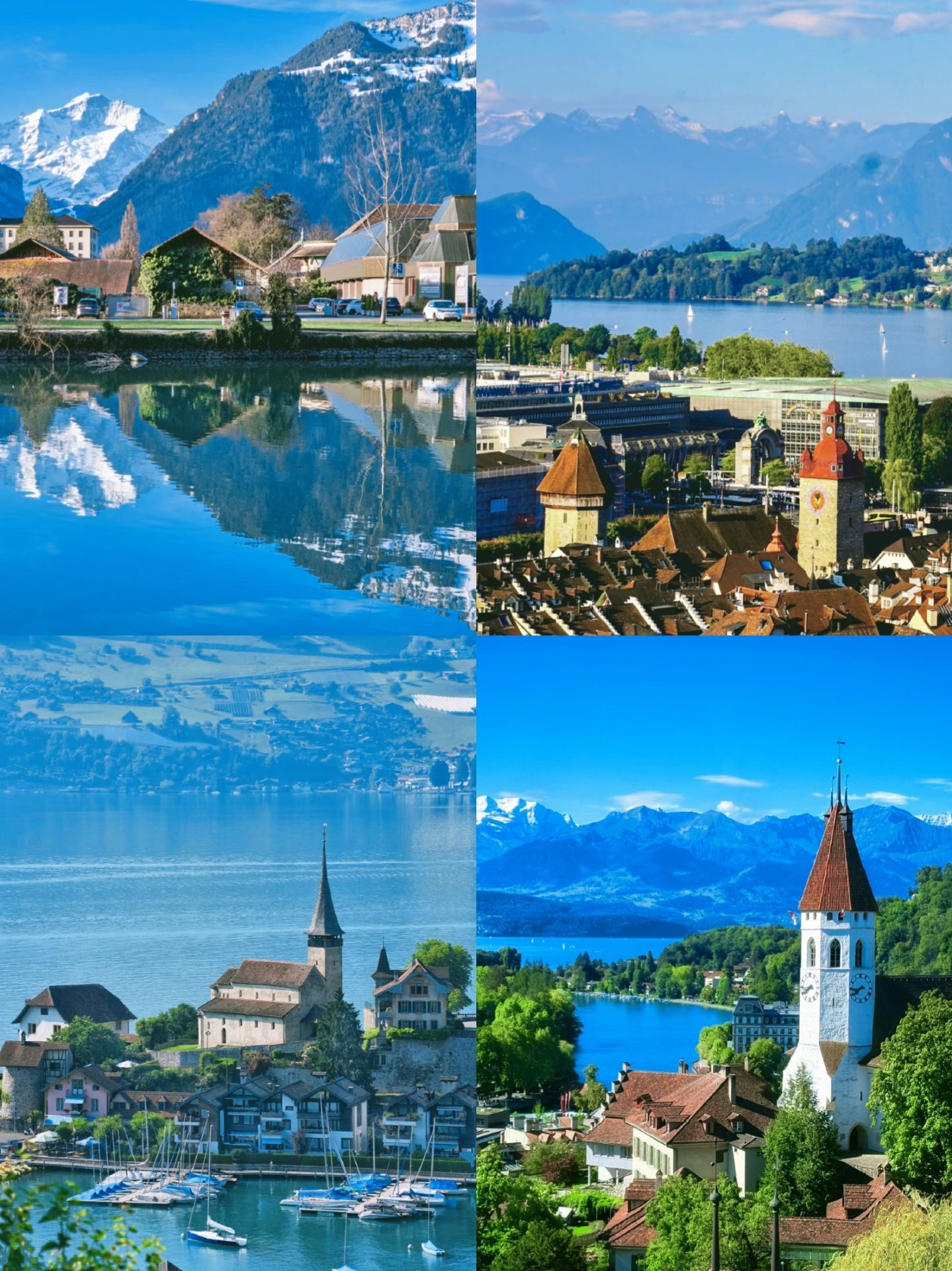 スイス雪山湖とおとぎ話の10日間旅行攻略