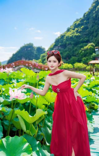 Escape into Yingxi Lotus Fields, a week's fatigue completely released.