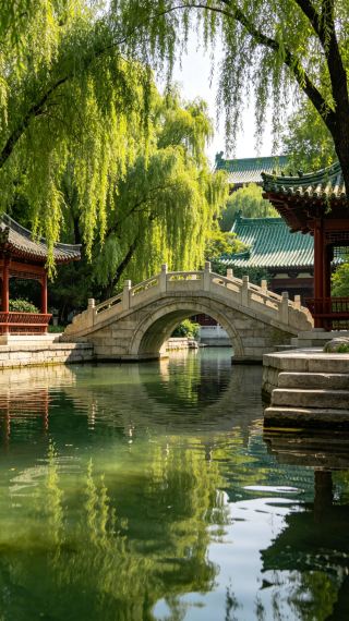 Confucius cultural park | a millennium of Confucian charm hidden in everyday life, an immersive stroll through an ancient-style garden