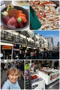 Vivid Experience at Tsukiji Fish Market