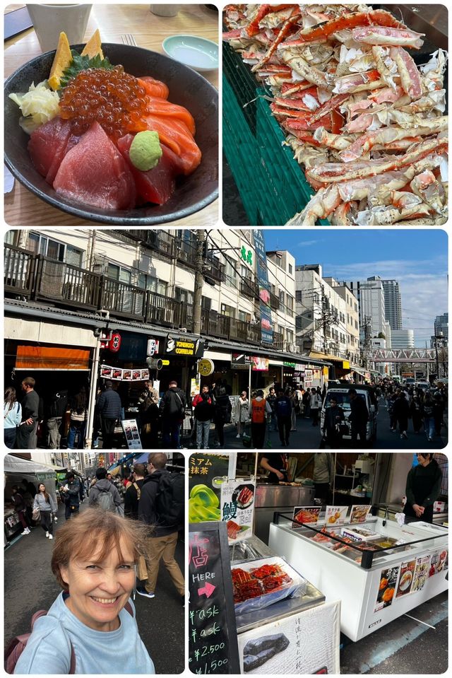 Vivid Experience at Tsukiji Fish Market