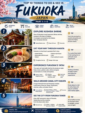 Fukuoka@とっと 🇯🇵 Fukuoka: 10 Must-See & Must-Do Experiences | Trip.com Fukuoka