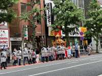 東京・神田周辺。『日本三大祭り』『江戸三大祭り』の一つとされる『神田祭』