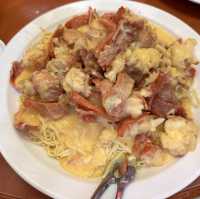 西貢望住晚霞食海鮮