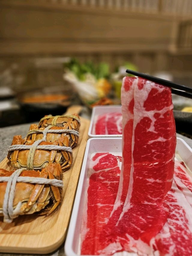 🦀爆膏大閘蟹火鍋放題 