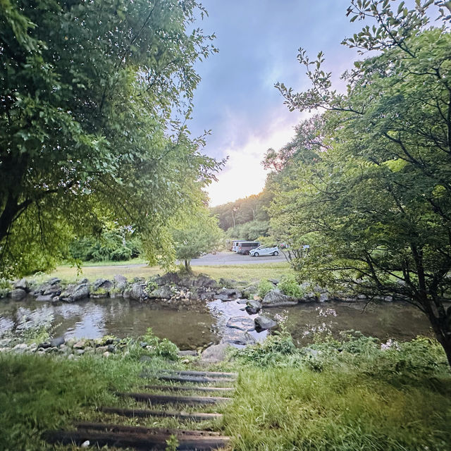 長野八千穗高原駒出池小木屋/露營區