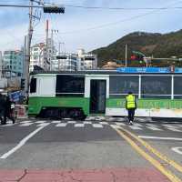 釜山-Blue Line Park海岸列車