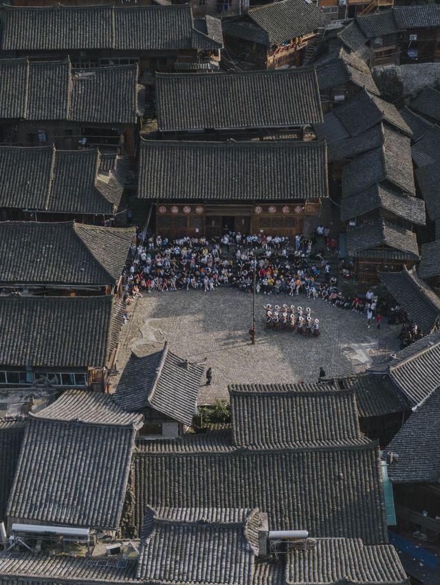 Langde Miao minority village in Guizhou