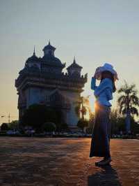 ประตูไซ เวียงจันทน์ลาว 🏛️🌅