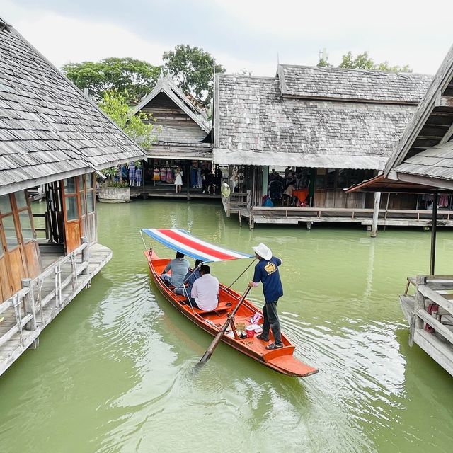 【パタヤ】雰囲気が良いから行くだけで楽しい！タイの水上マーケット