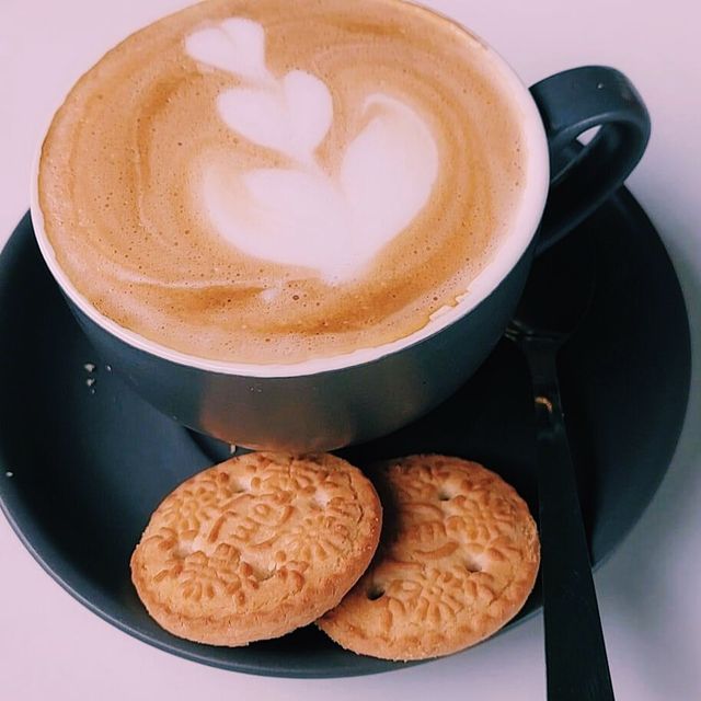 A sip of coffee on top of the hill!
