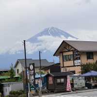 富士山嘅上午至下午🌧️🗻