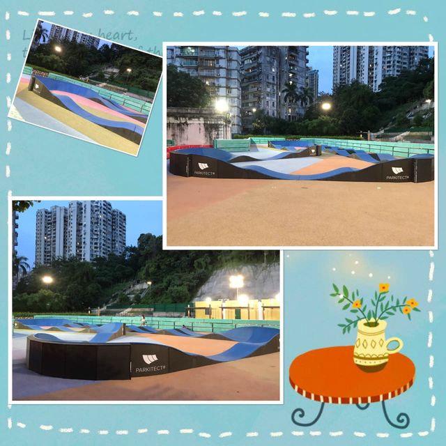 夜游二龍喉公園🌃城市嘅綠洲