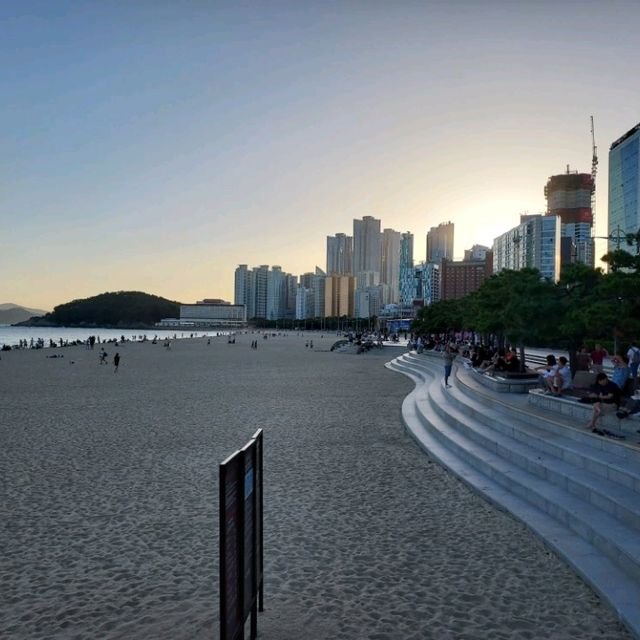 The beach in the city, Haeundae Beach