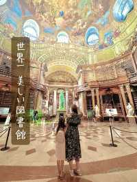【ウィーン🇦🇹オーストリア】世界一美しい図書館