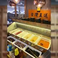 【台式火鍋放題 任食芋圓甜品】 
