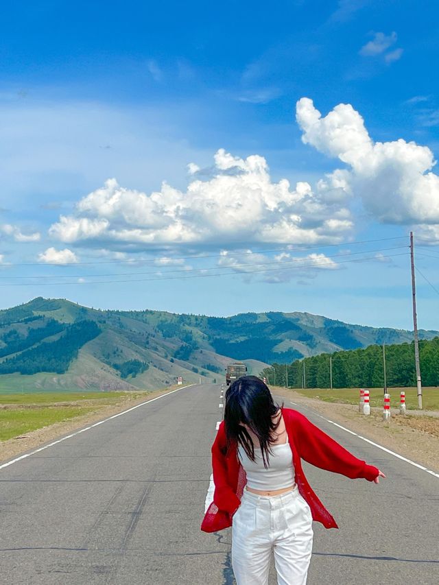 자연 가득 몽골 화산💚