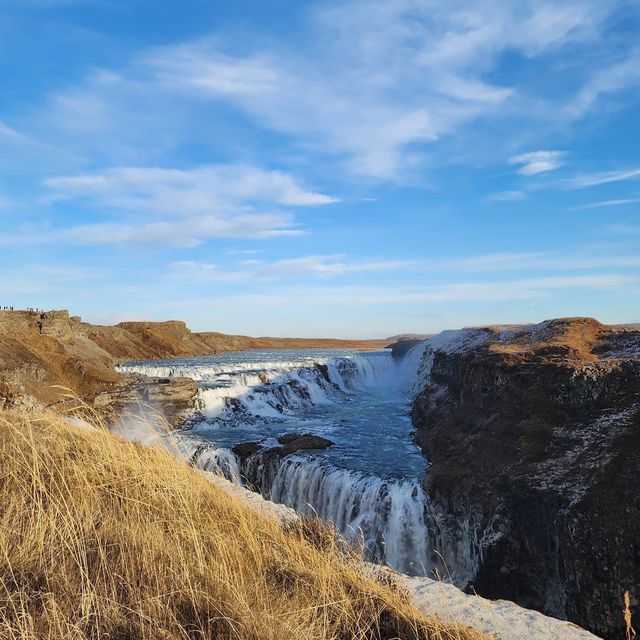 Stunning Iconic Waterfall in Iceland 
