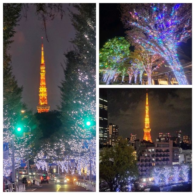 漂亮的東京市區夜景大放送😍🌆