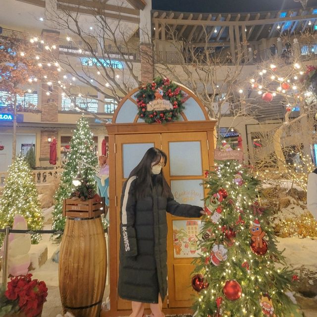 크리스마스 분위기 낭낭한 시흥 프리미엄아울렛🎆