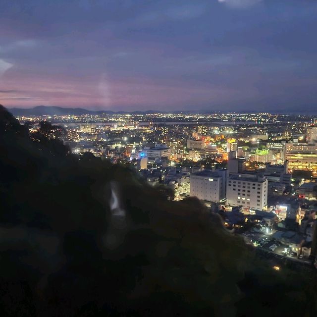 德島眉山山頂靜觀日落🌇