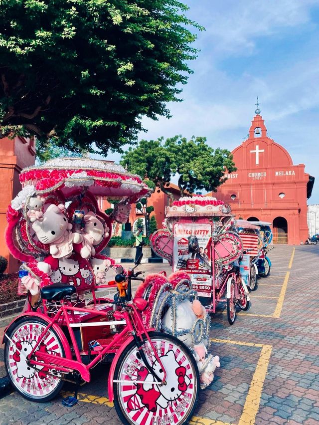 Visiting the Past in Red Square, Malacca
