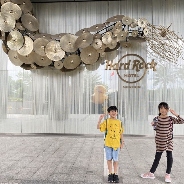 [深圳遊] 超受歡迎的親子酒店~ Hard Rock Hotel Shenzhen 深圳硬石酒店🎸