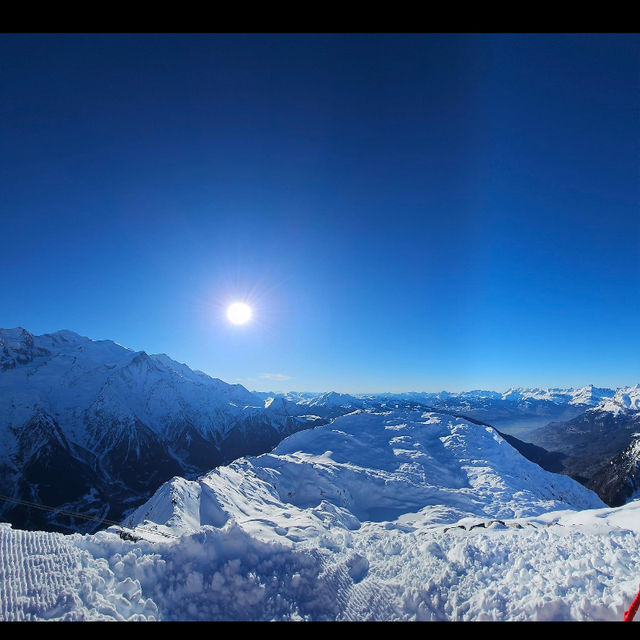 White Christmas at French Alps