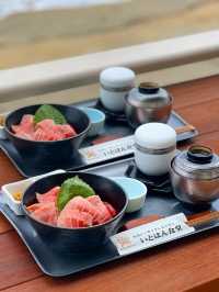 【福岡グルメ】海を眺めながらいただく海鮮丼が絶品