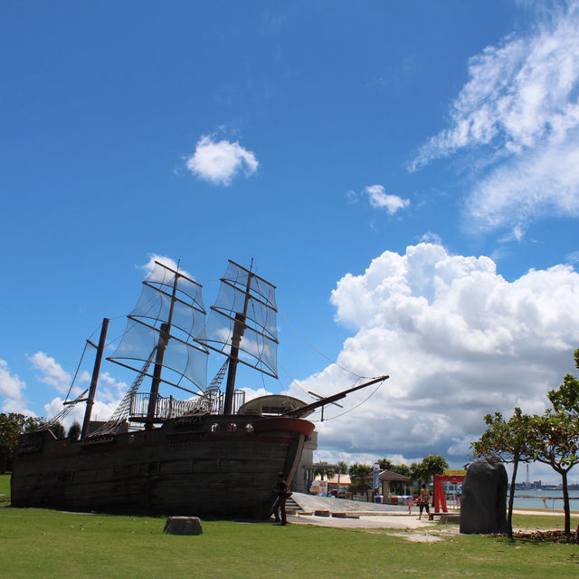 The Park and the beach