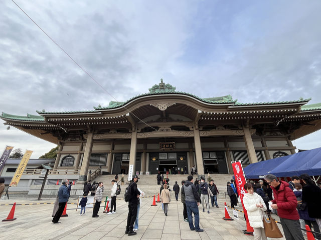 初詣に鶴見　總持寺へ🚶‍♂️