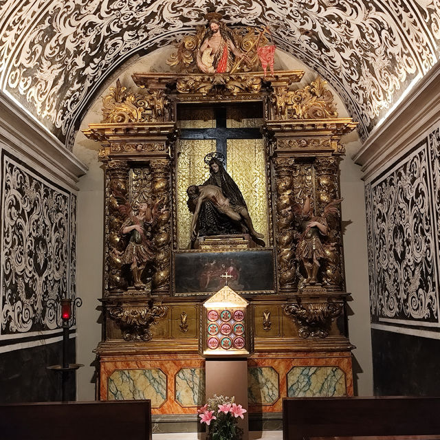 Lovely cathedral at Sant Cugat