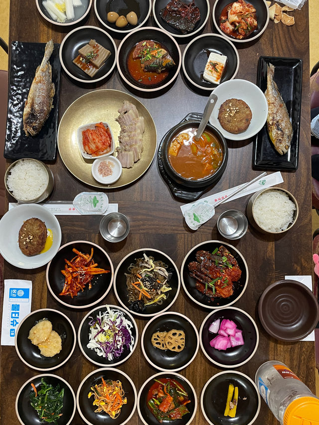 🍚전주의 한식을 즐겨요! 다문한정식!💗