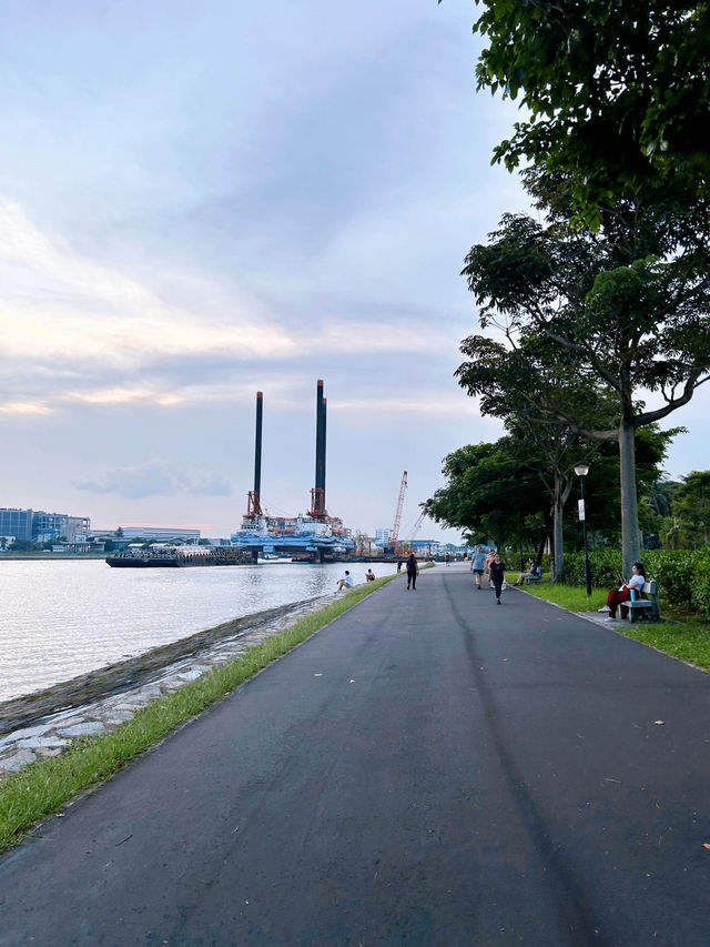 Exploring West Coast Park's Stunning Seaview