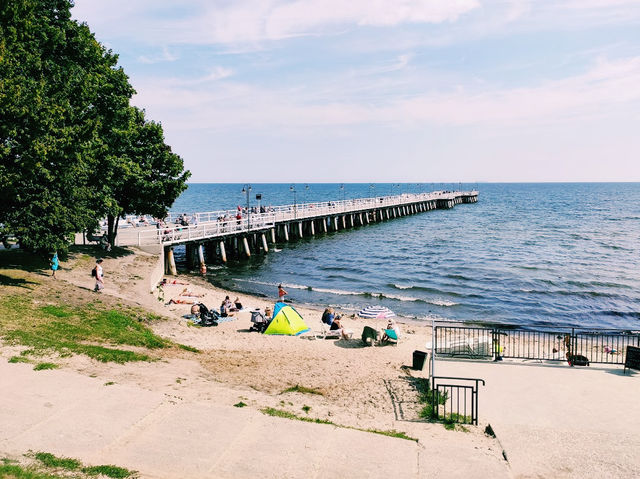 The Orłowo Pier Molo
