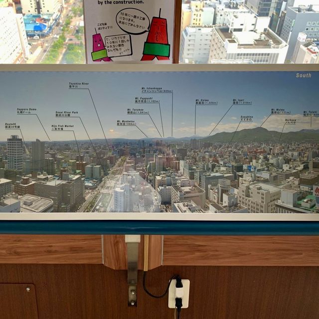 札幌電視塔-札幌市中心的地標，盡覧廣闊美景