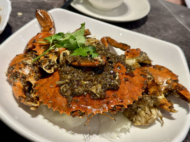 不能錯過啖啖肉黑胡椒星洲蟹🦀