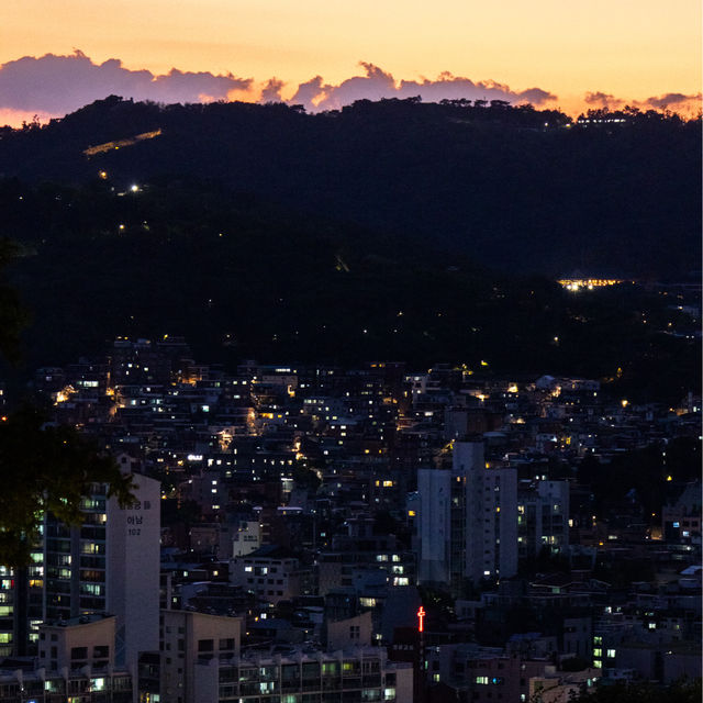 서울의 밤을 담을 수 있는 야경명소 낙산공원