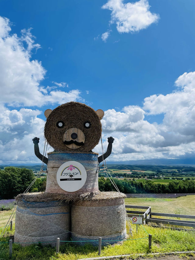 【北海道:上富良野】トラクターバスからのんびり景色を楽しむ「フラワーランドかみふらの」