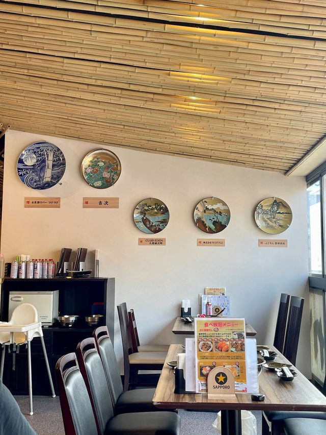 Osaka Kanigen ร้านบุฟเฟ่ต์ปูโดทงโบริ