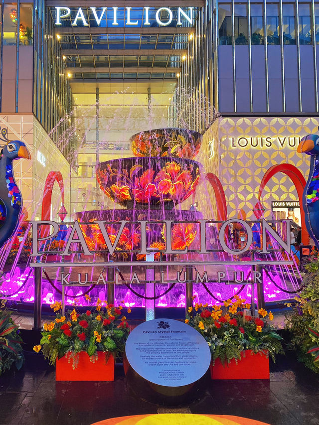 Enjoy the festival vibe in Pavilion Kuala Lumpur now 🦚