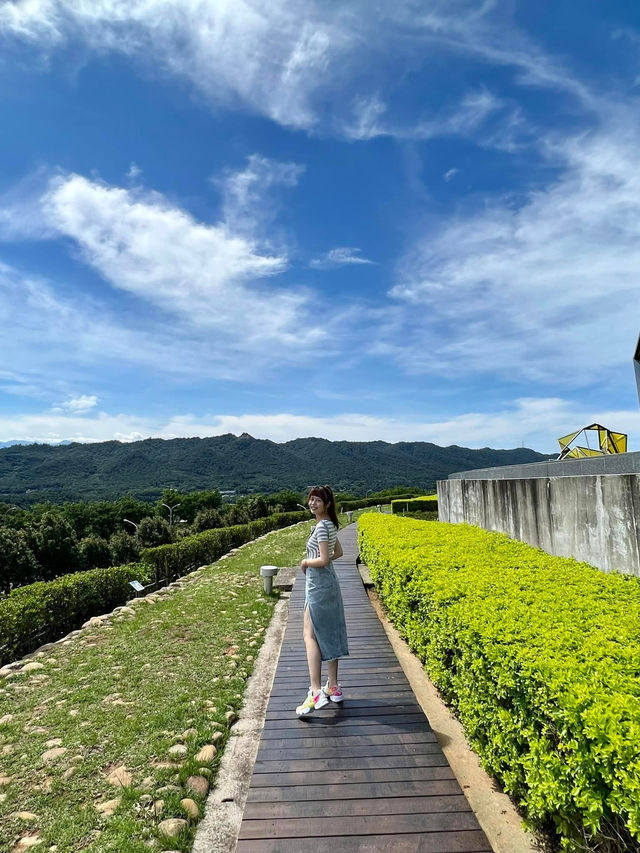 苗栗銅鑼 散步放空賞山巒